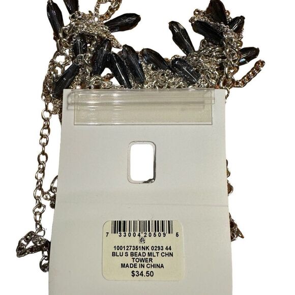 Style & Co Bead & Chain Statement Necklace, 18" + 3" Extender - Picture 5 of 5